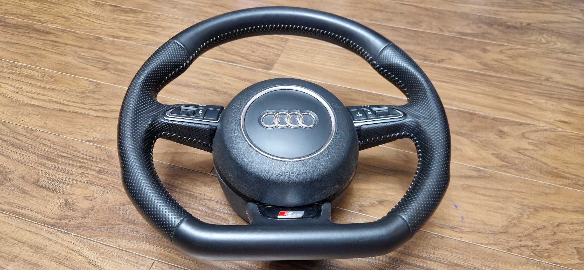 Kierownica ścięta Audi S-line A4 S4 RS4 A5 S5 RS5 Q5 A6 A7
