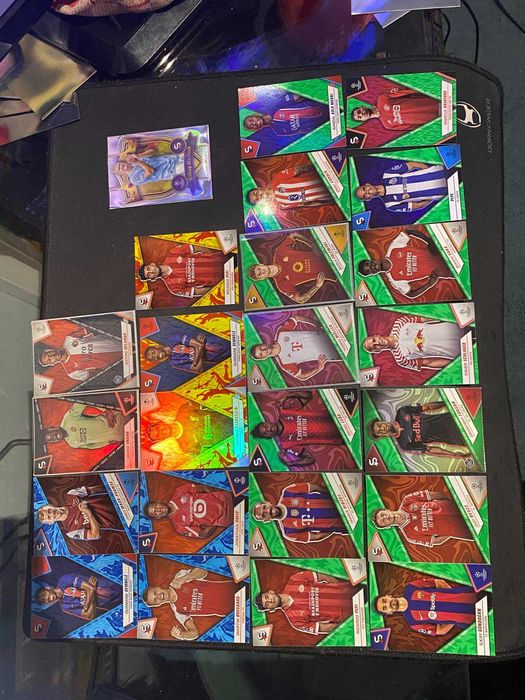 cartas TOPPS superstars uc 24