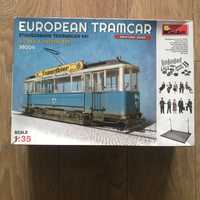 MiniArt European Tramcar Triebwagen - model do sklejania 1:35