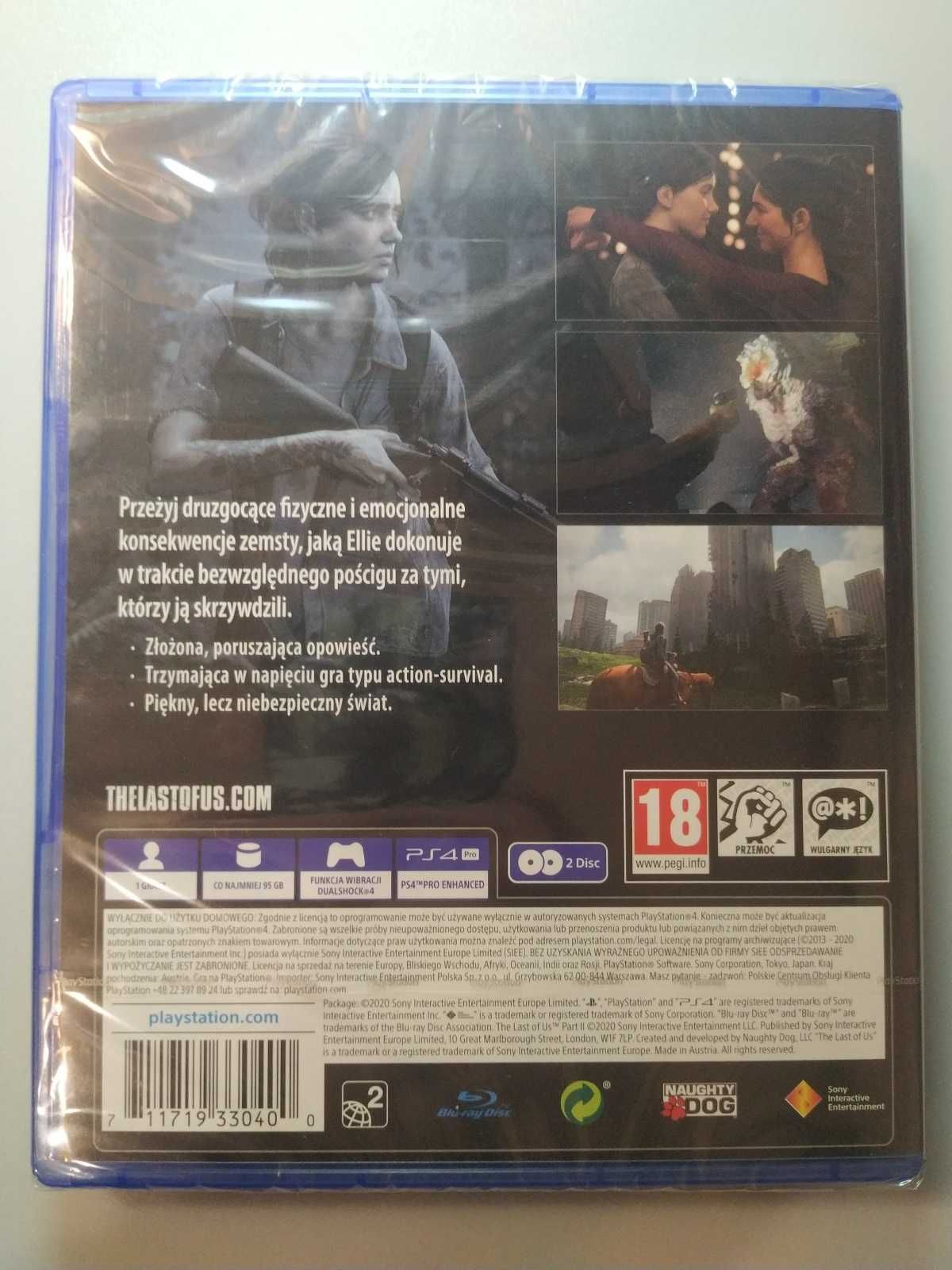 Gra The Last of Us Part 2 - PlayStation 4 - Nowa - Po polsku - PS4 PS5