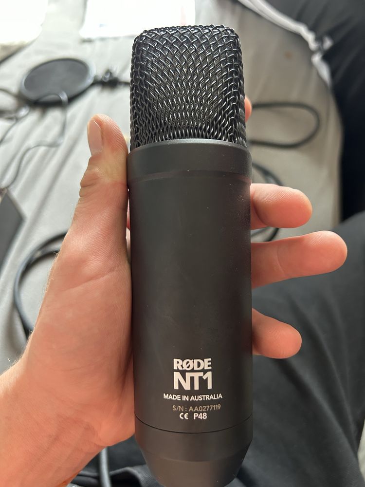 Mikrofon RODE NT-1 Z interfejem MUSICMATE MM-A170 Gemini Smart i Rode