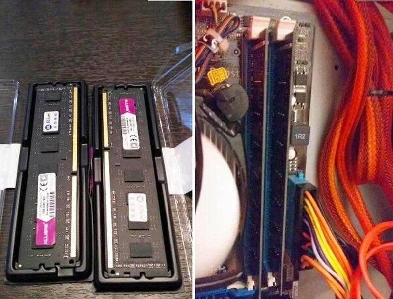 Нова оперативна пам'ять 16 GB (2х8GB) DDR3 PC3 12800U 1600 Mhz