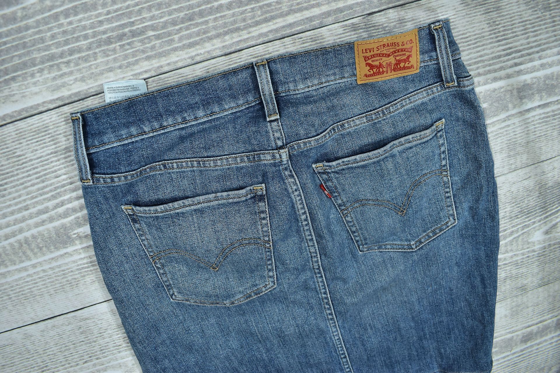 LEVIS Jeansowa Spódnica Damska / 28