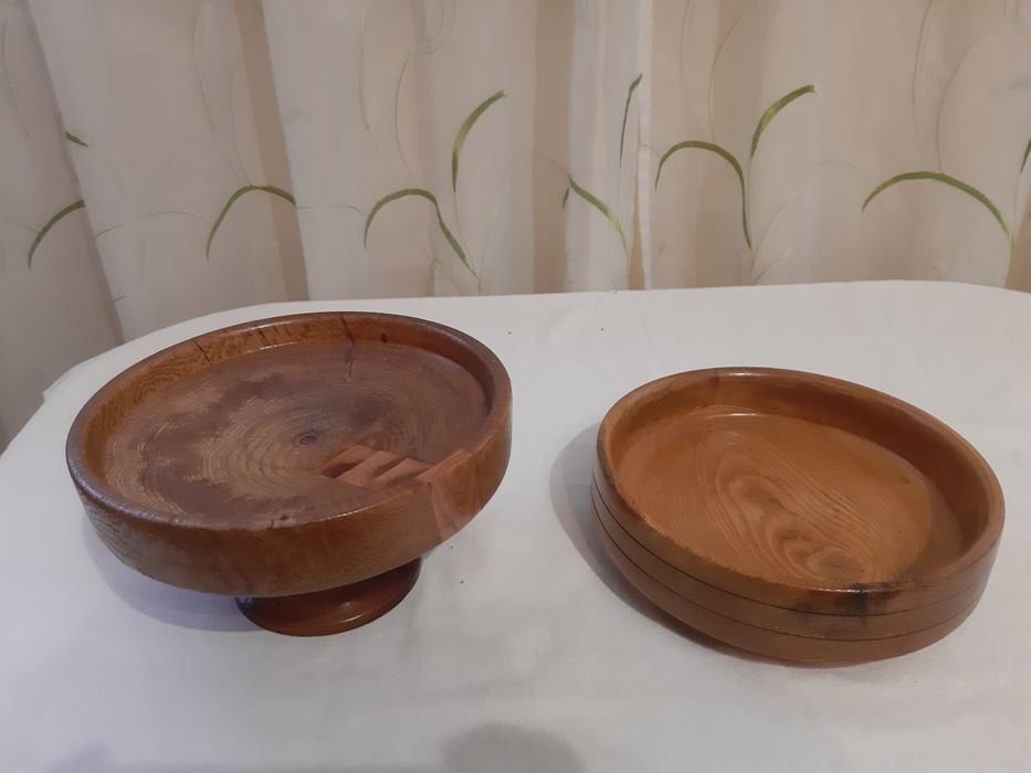 Вироби з дерева, ваза, сахарниця