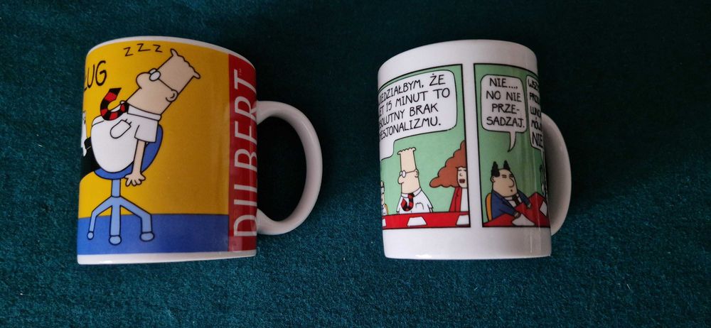 Dilbert 2 kubki do herbaty