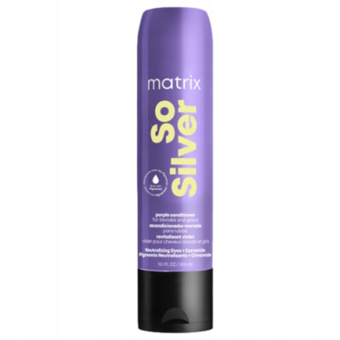 Odżywka Matrix So Silver z Pigmentem Włosy Siwe Platynowy Blond 300ml