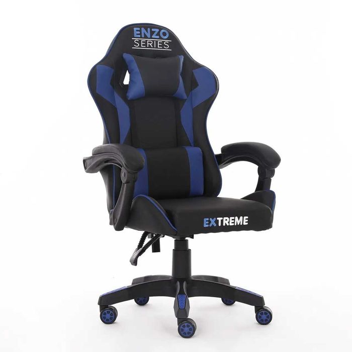 Компютерне крісло 8КОЛЬОРІВ Ігрове спортивне крісло екошкіра +2подушки