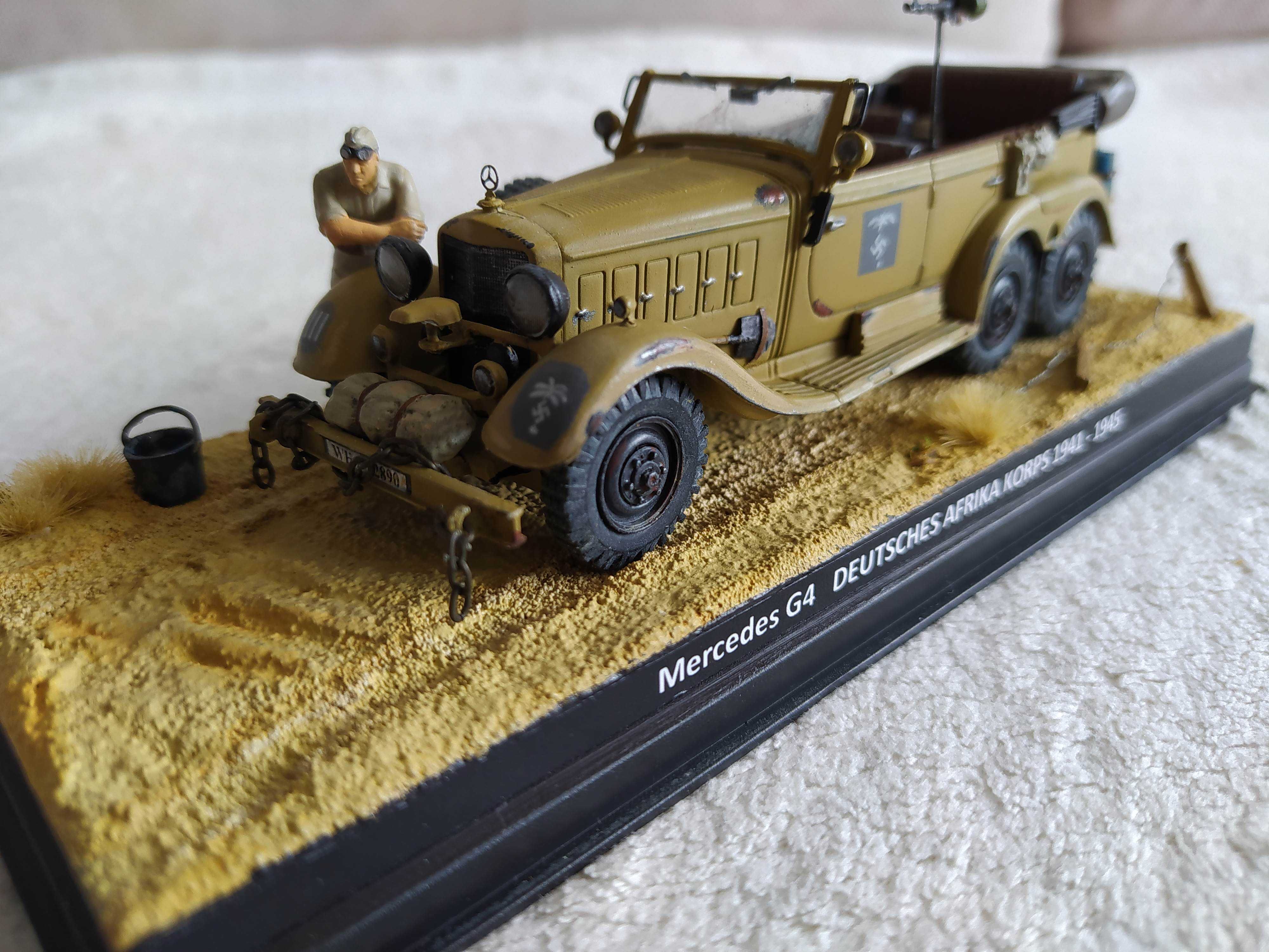 Samochody II Wojny Światowej Afrika Korps 1:43