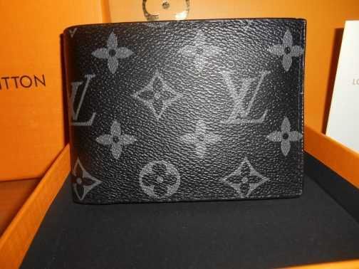 Louis Vuitton portmonetka portfel męski skóra 08-36-12