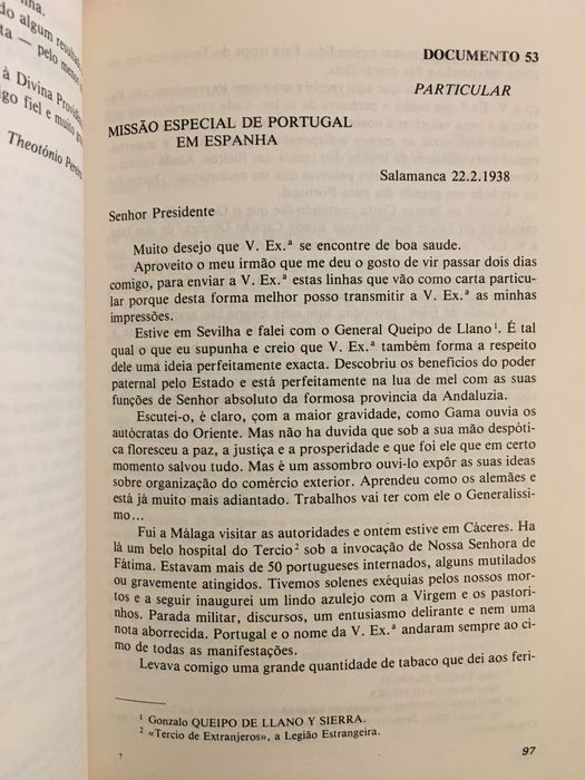Bissaya Barreto / António Ferro/ Salazar Correspondência