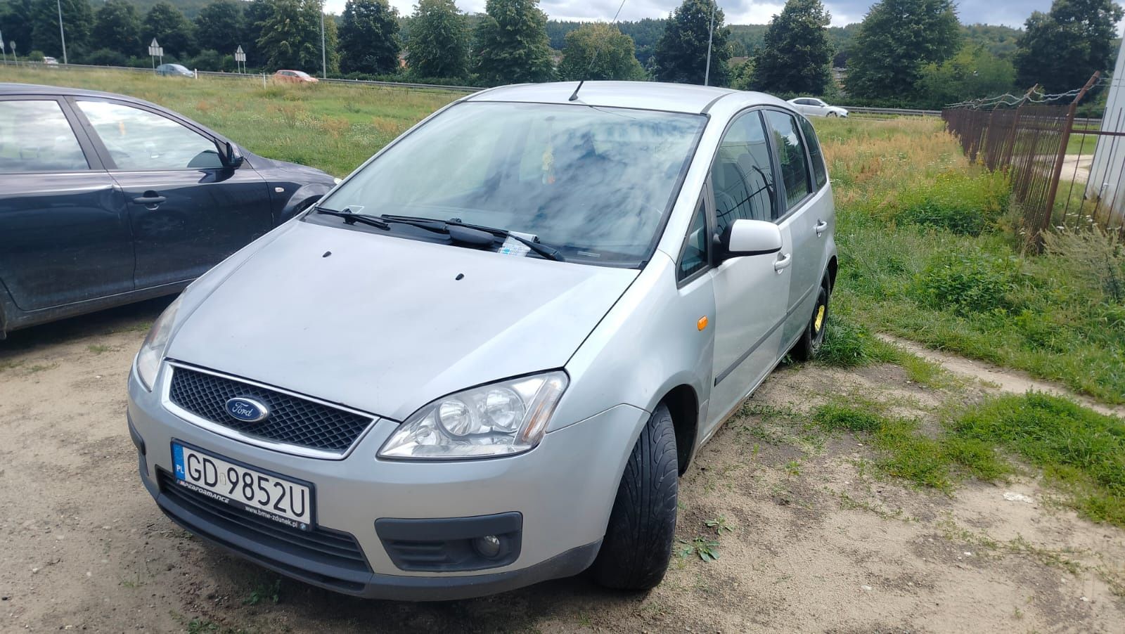 Ford C-Max 1.6 TDCi silnik zderzak maska błotnik lampa drzwi wtryski