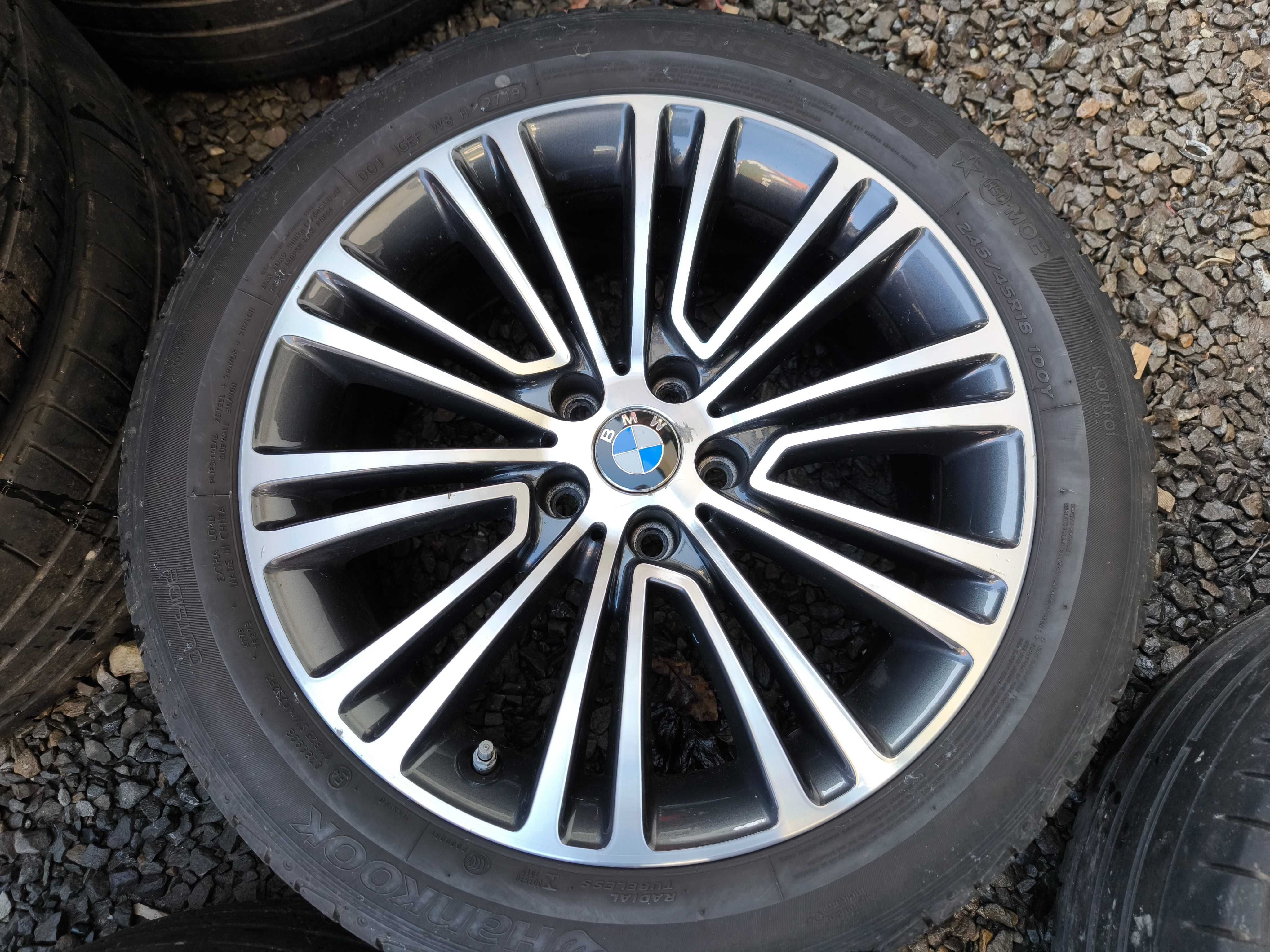 BMW 5 G11 G12 G14 G20 G30 G31 G32 VW 18 cali 5x112 ET30 Opony 245/45