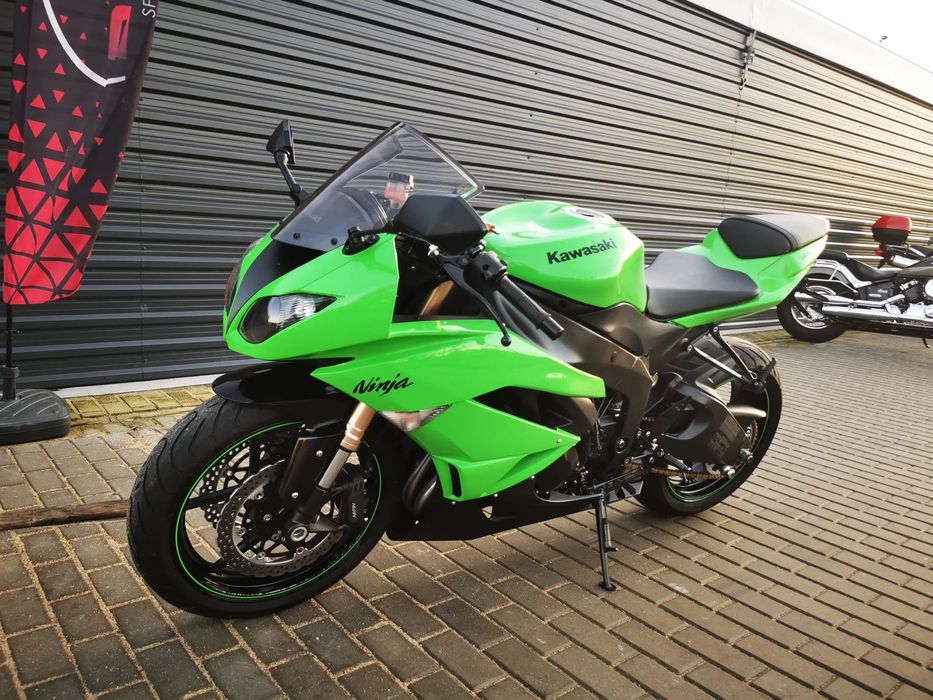 Kawasaki ZX ZX6r Ninja 09r Piekna Zadbana Raty Kredyt Transport