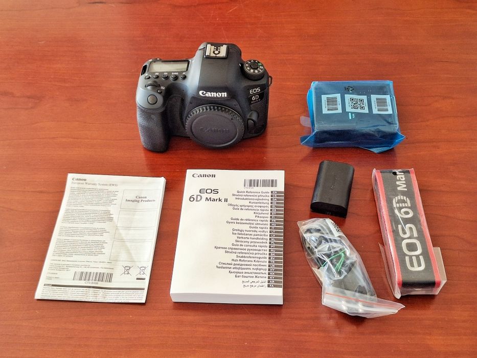 Canon EOS 6D mark 2 como novo