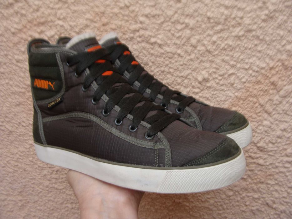 40/25.5 см Puma gore-tex зимние меховые ботинки кеды кроссовки ориг.