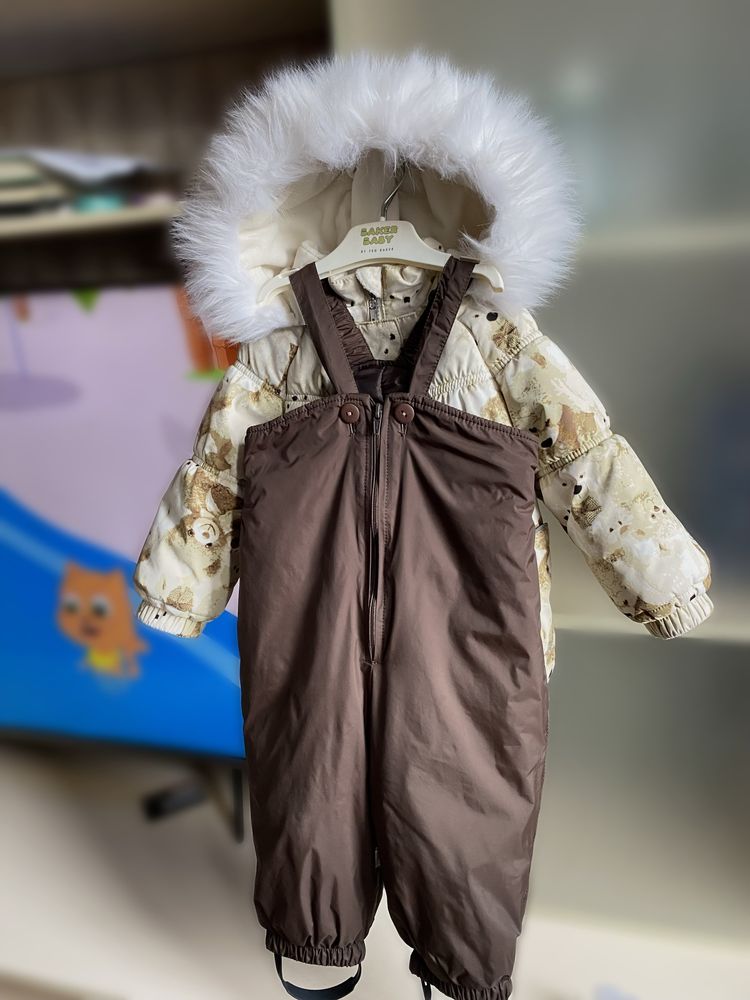 Зимний комплект (полукомбинезон + куртка) Lenne 80