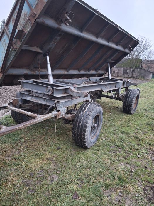 Przyczepa rolnicza Brandys hl d55 wywrotka