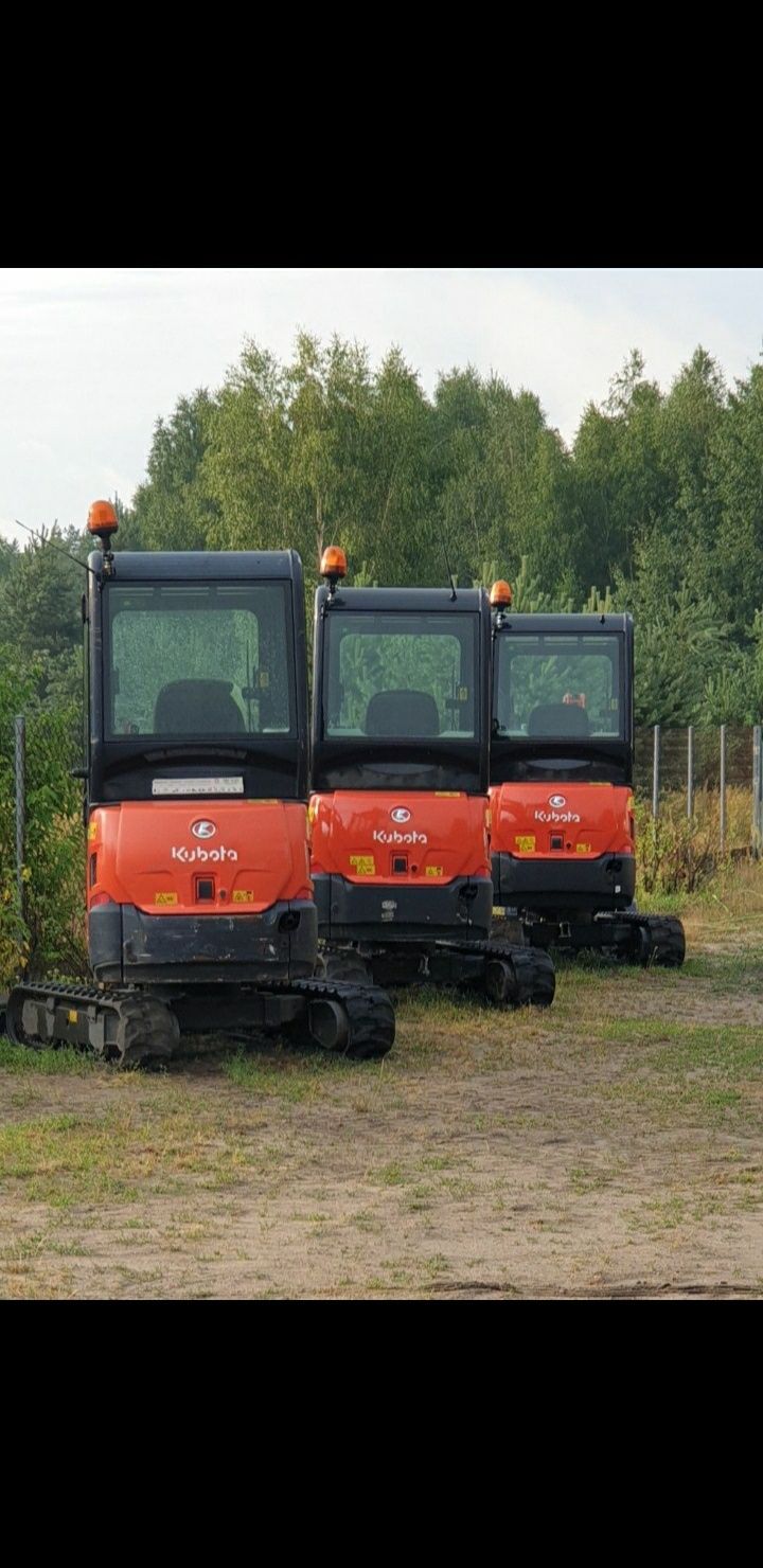 Usługi minikoparką, przeciski kretem, drenaż, porządkowanie działek