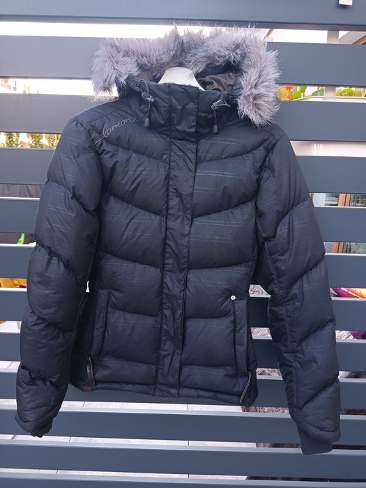 Salomon kurtka puchowa zimowa damska