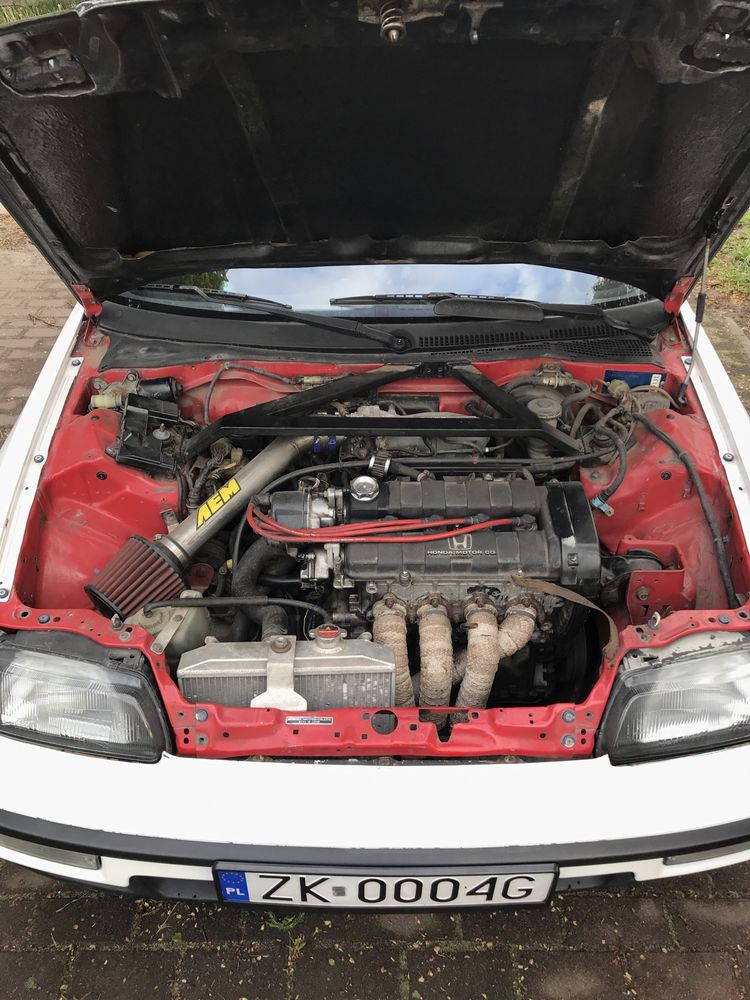 Honda CRX 1.6 ED9 1990r. Sport, Tuning, Rajdy, Rally