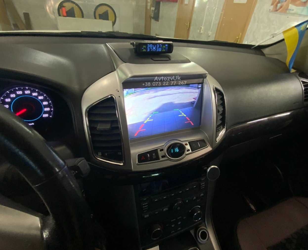 Магнитола CAPTIVA Chevrolet GPS Tesla Каптива 2 din CarPlay Android 14