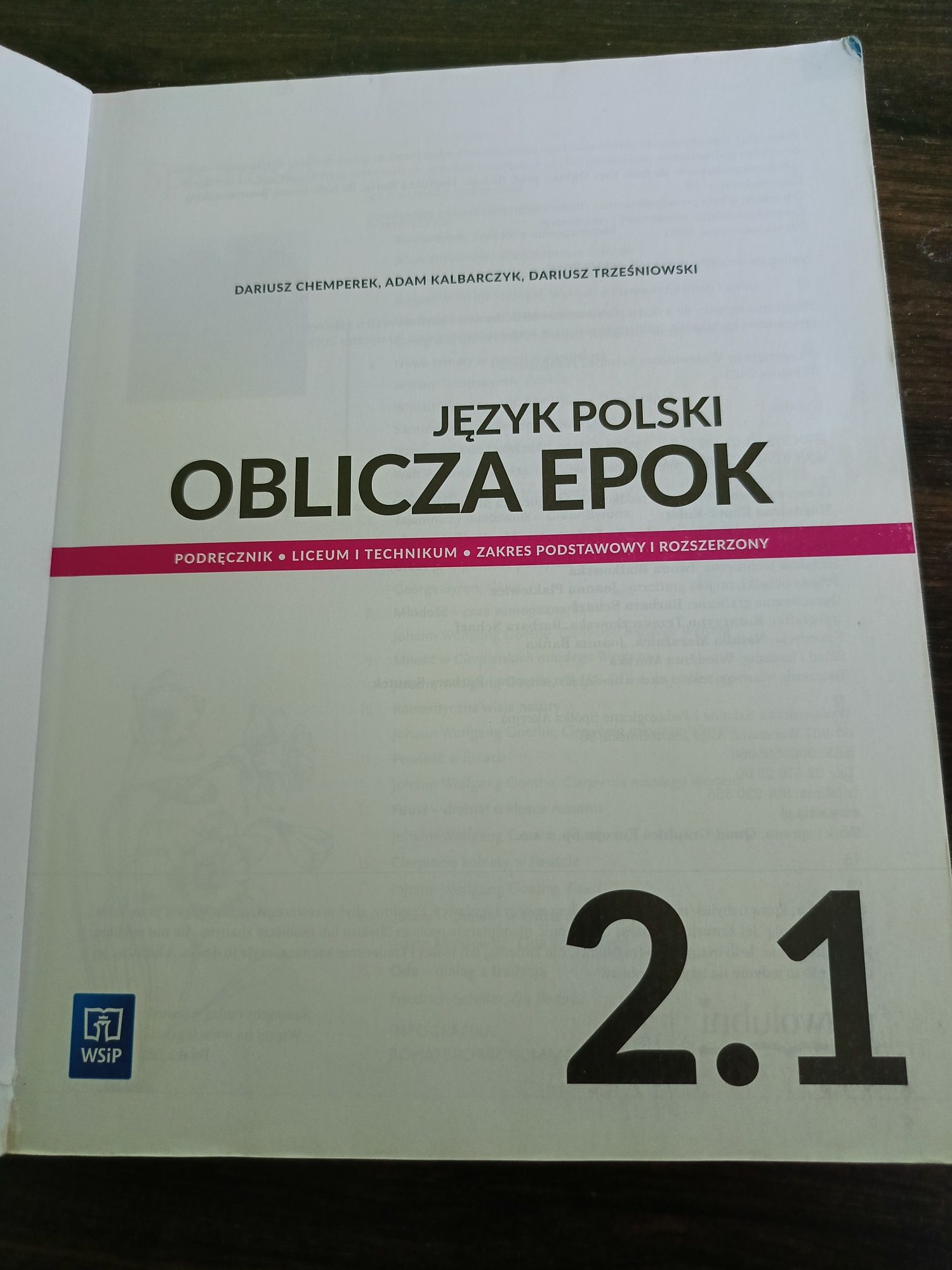 Sprzedam podręcznik Oblicza Epok 2.1