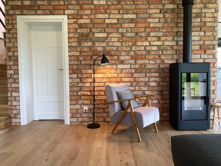 Płytki z cegły, Płytki ceglane, Cięta Stara Cegła na Ścianę i Elewacje