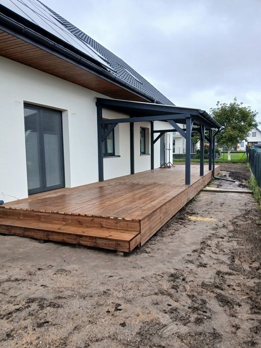 Zadaszenia-Konstrukcje drewniane