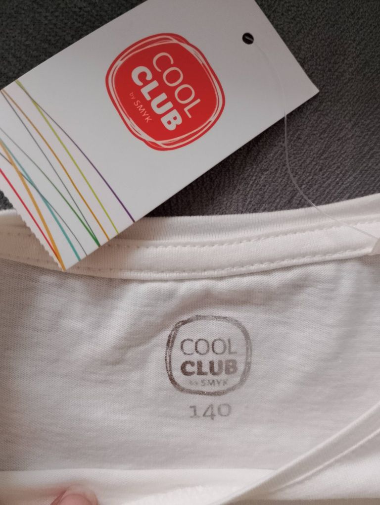 Nowa bawelniana bluzeczka od Cool club roz 140