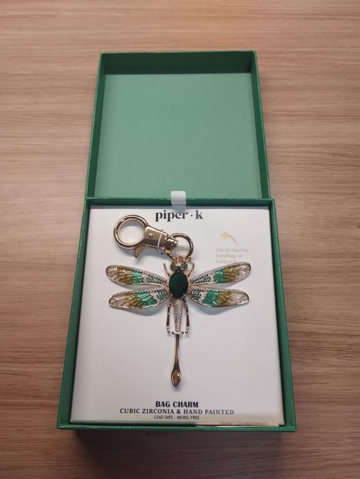Нова підвіска для сумки Piper K Dragonfly NIB