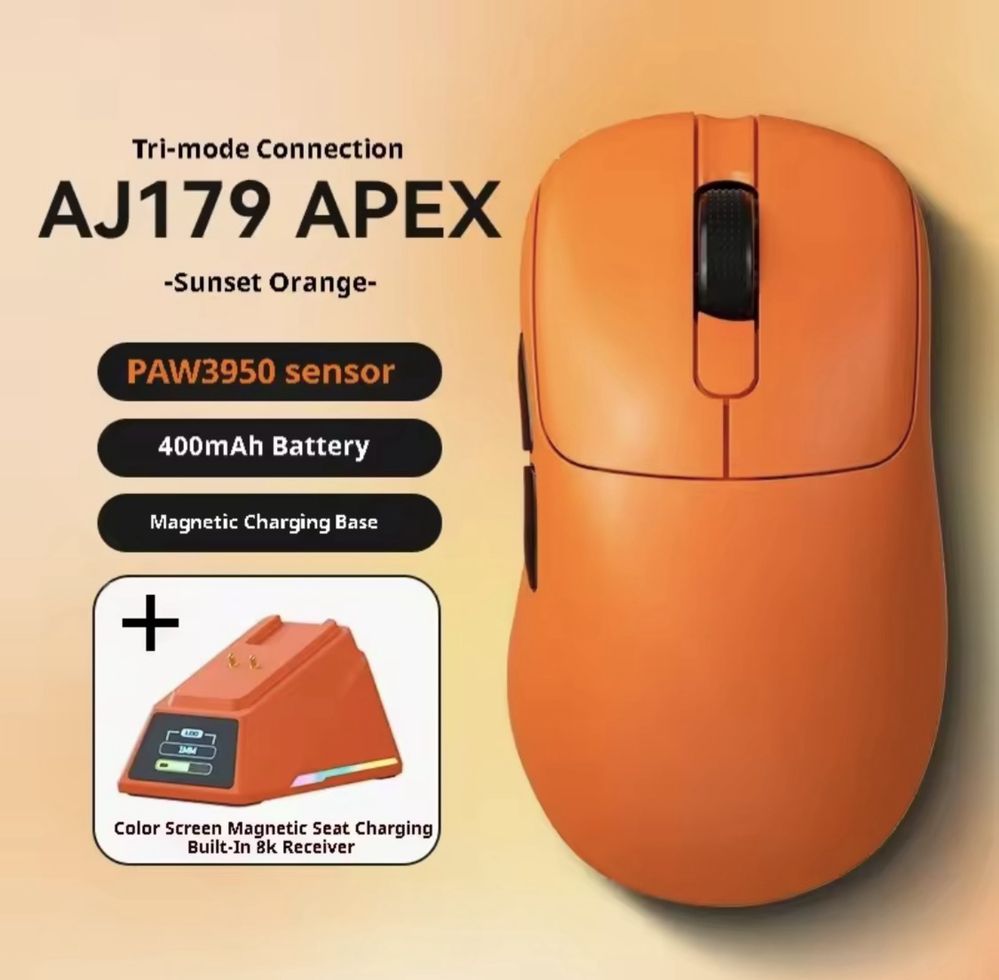 Нова Бездротова мишка Ajazz AJ179 APEX