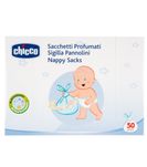 Nowe Chicco Happy Snack woreczki na zużyte pieluchy 50 sztuk