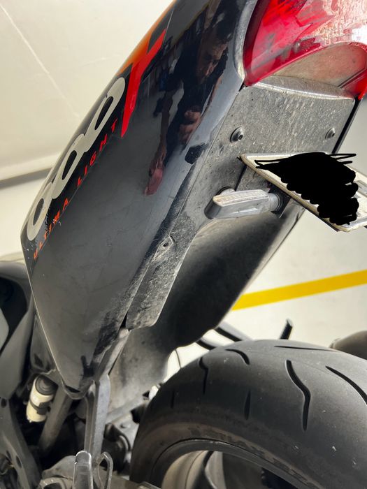 Traseira honda cbr 600