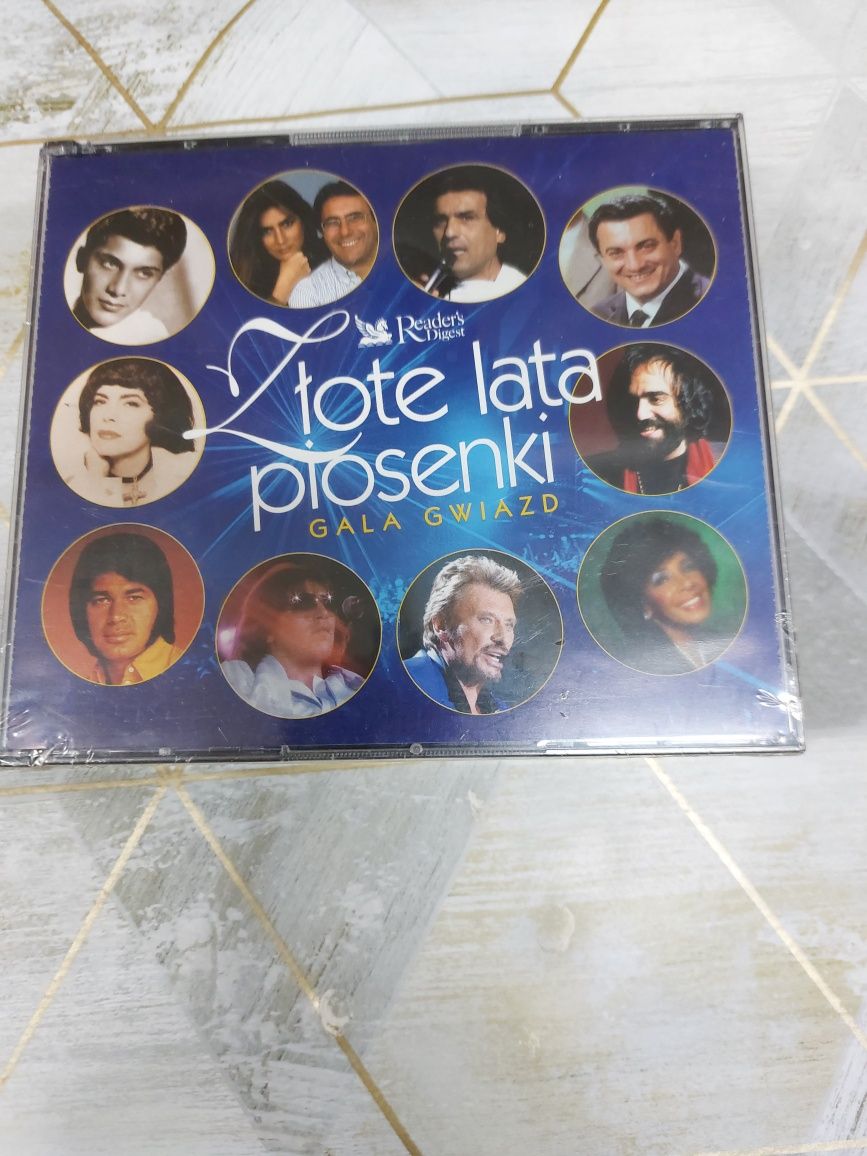 Złote lata piosenki. Gala gwiazd. 5 CD. Nowa w folii