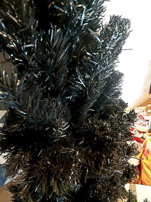 Árvore de Natal Preta 180cm