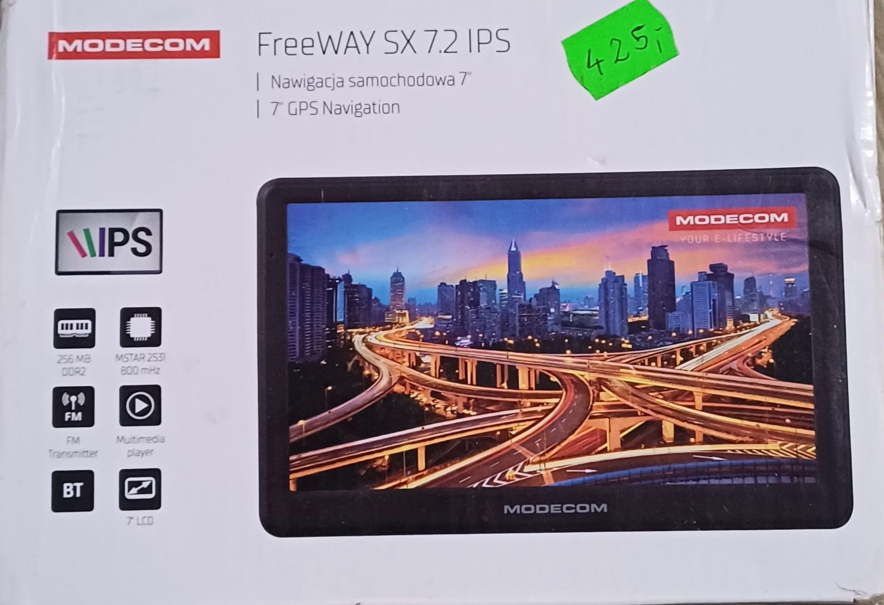 Навігатор Modecom FreeWAY SX 7.2