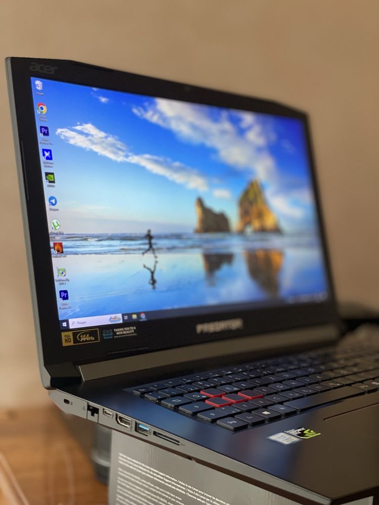 Ноутбук 17.3ʼ Acer Predator Helios 300 GTX1060 intel i7 16gb