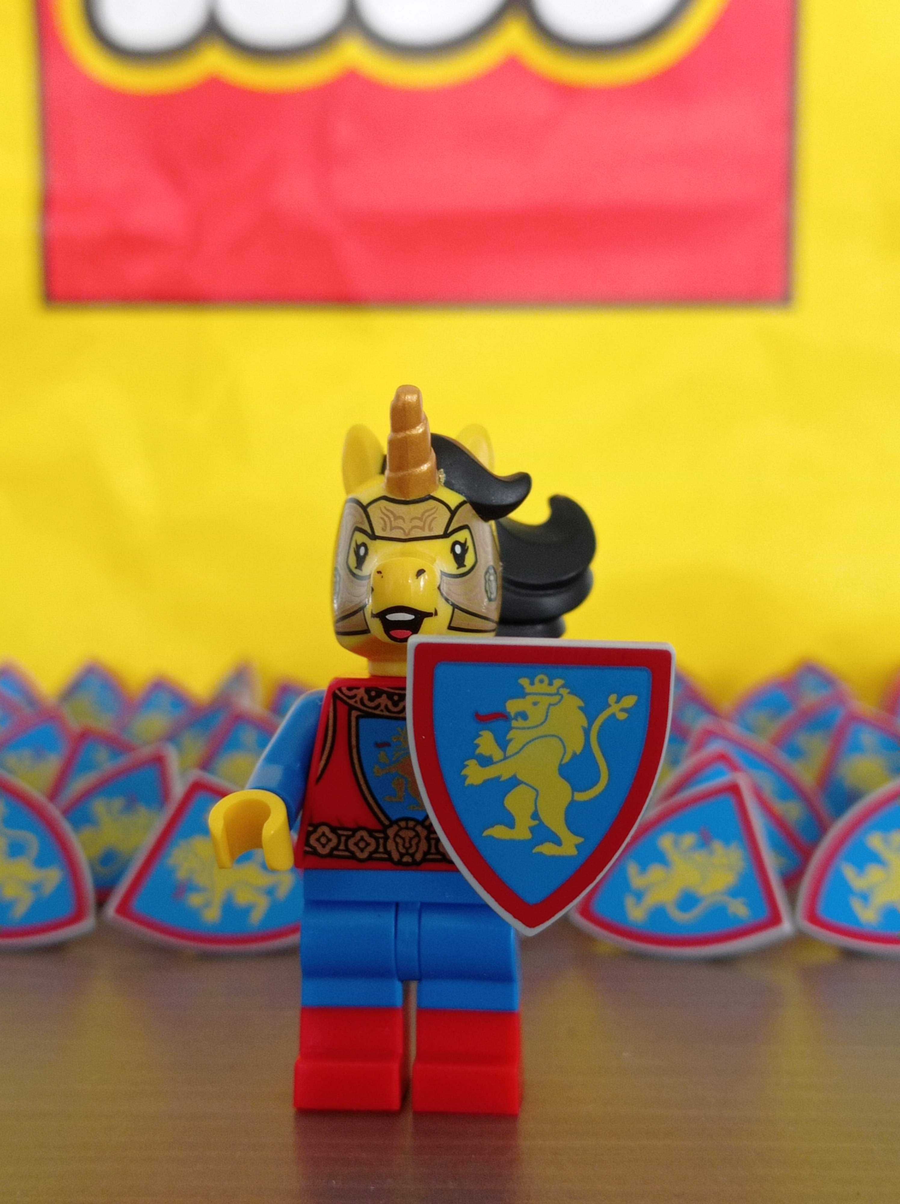 Figurka LEGO castle rycerz herbu Lwa
