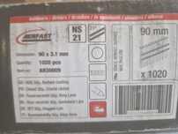 Gwoździe do gwoździarki 3,1x90mm kąt 21 stopni
