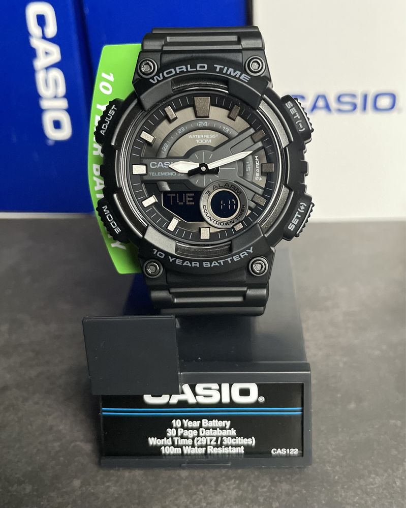 Годинник Casio AEQ-110W-1B новий оригінальний в заводській упаковці