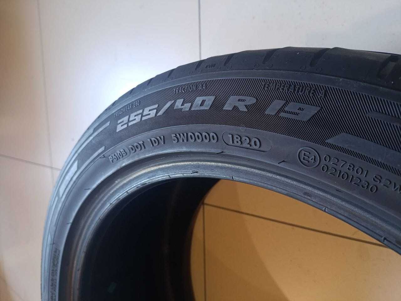 Комплект шин б/у 255/40R19 100Y Apollo Aspire xp