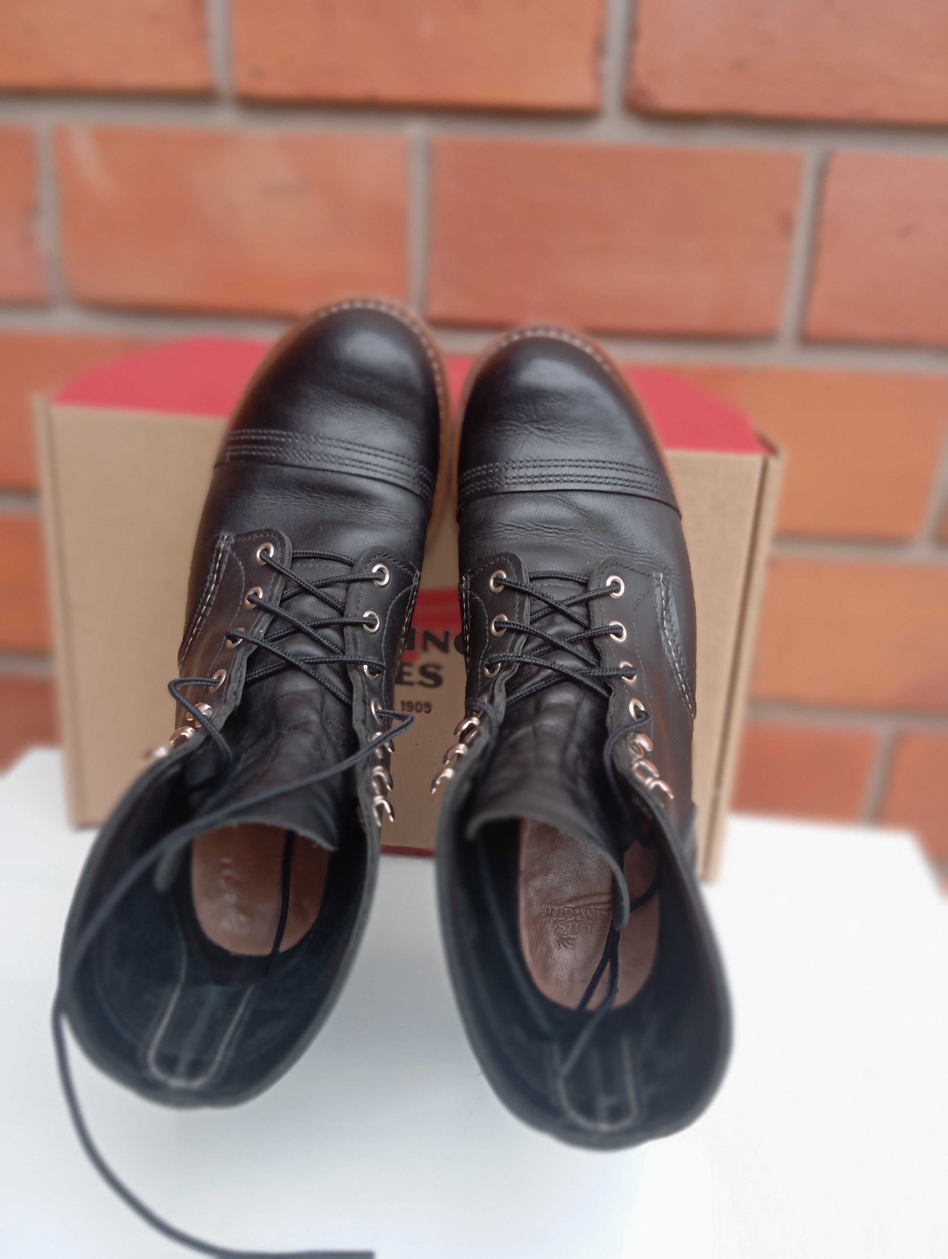 Red Wing 8084 czarne jak nowe black rozmiar US 10