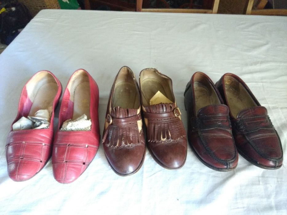 sapatos variados