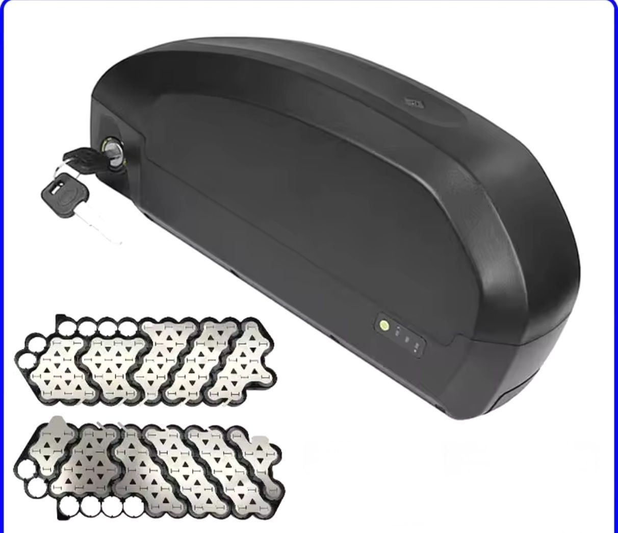 Bateria bidonowa ebike 36 48 52V pyszne uber glovo bolt