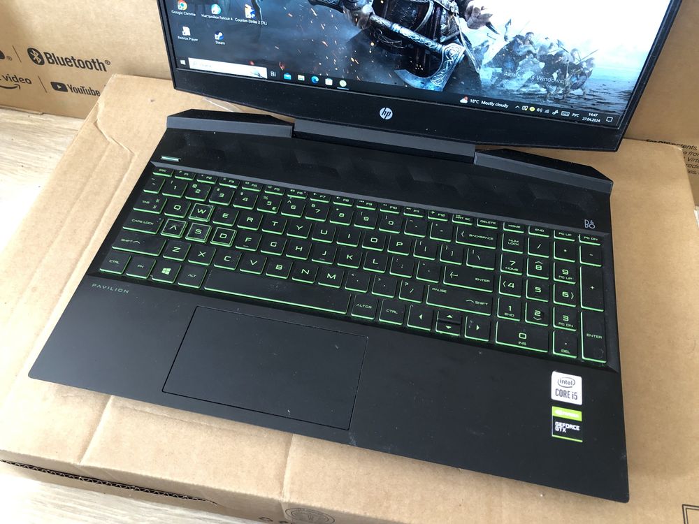 HP Pavilion 15 i5-10/NVIDIA GTX 1660TI 6GB/SSD