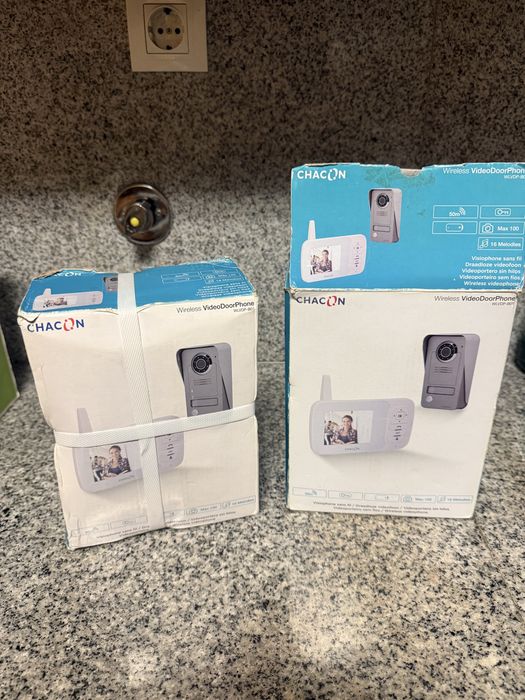 2 Videoporteiros Chacon 3.5 sem fios