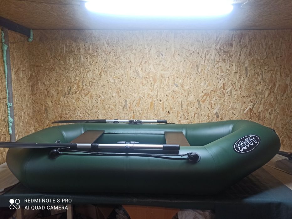 Продам човен двухмісний ПВХ лодка надувная для рыбалки и отдыха