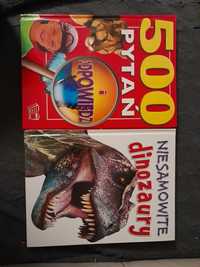 Książki dla dzieci - 500 pytań i dinozaury