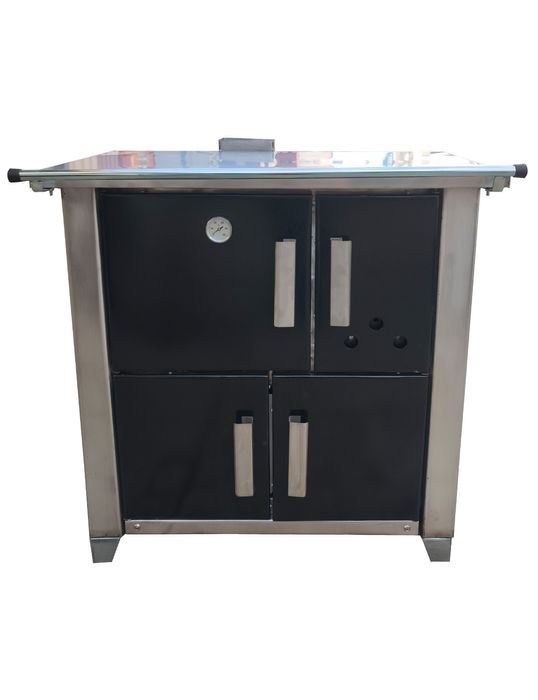 Fogão esmaltado ou inox