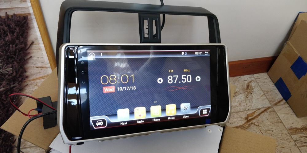 Автомагнитола Toyota Prado 2017-2019 Android PX6 4/32g IPS GPS Wi-F